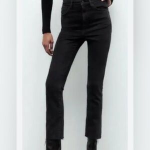 Zara-The Dreed Flare- Women's Black pants